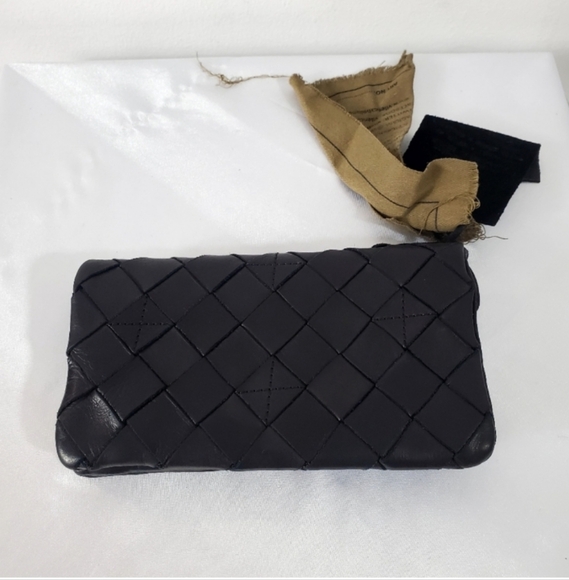NWT-Vilenca Holland | Woven Leather Unisex Wallet - Soft woven leather - Picture 4 of 10